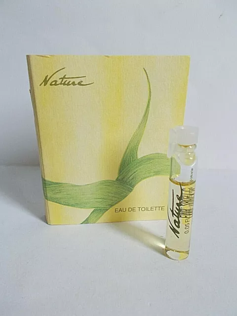 Echantillon tube ancien Nature de YVES ROCHER EDT 1.5ml pour collection