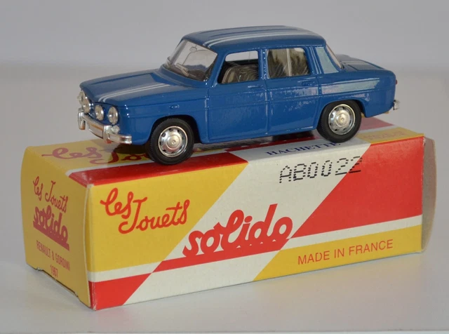 VOITURE MINIATURE RENAULT 8 GORDINI 1/18 SOLIDO EUR 39,00 - FR