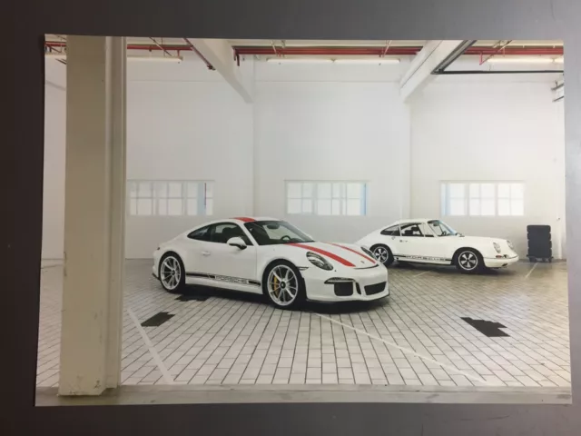 2017 Porsche 911 R Coupe Showroom Advertising Sales Poster - RARE!! Awesome L@@K