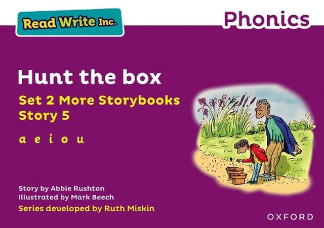 READ WRITE INC Phonics: Purple Set 2 More Storybook 5 Hunt the box by ...