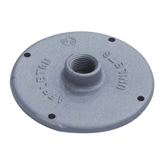APPLETON ELECTRIC JBK-75 Conduit Access Cover,Iron
