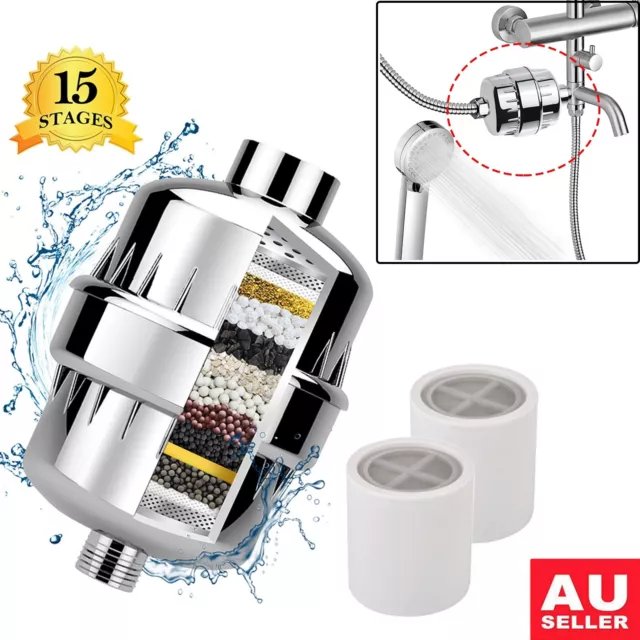 10OR HARD WATER - High Output Shower Water to Remove Chlorine and Fluoride  A9X3 $12.68 - PicClick AU