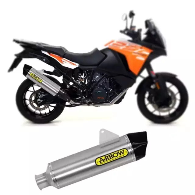 Exhaust Arrow App MRT Alu F Carb KTM 1290 Super Adventure 2017 > 2020