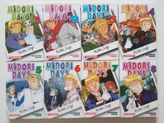 Midori Days Intégrale : Tome 1 À 8 (Manga De Kazurou Inoue)