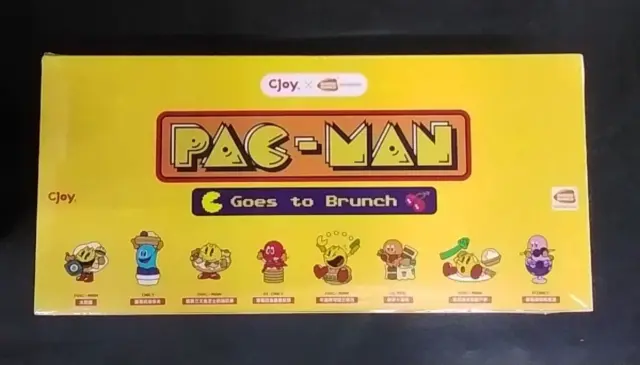 CJoy/ Bandai Pac-Man goes to Brunch Blind Box Sealed Case