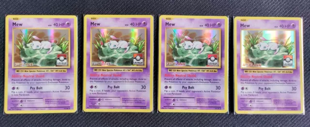 MEW 53/108 Holo 1st 2nd 3rd 4th Place - ULTRA RARE LEAGUE - XY Evolution - NM 🥇
