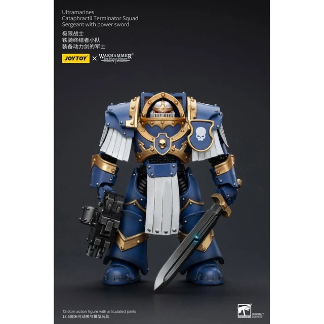 JoyToy – Space Marines Ultramarines – Sternguard Veteran Combi-Plasma 1/18 (JT9817)