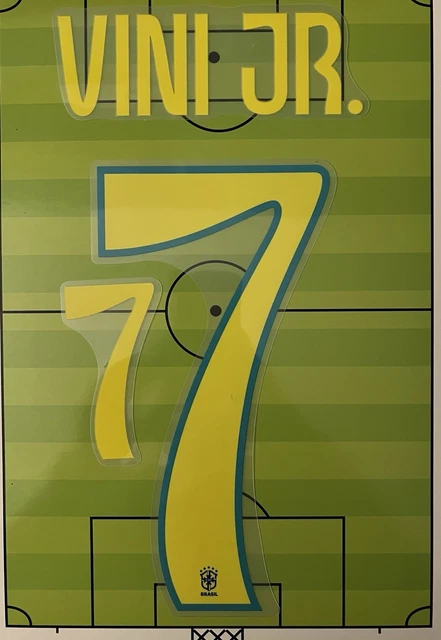 Flocage Footpress® Brésil Marcelo - Maillot WC 2018 Extérieur Jaune