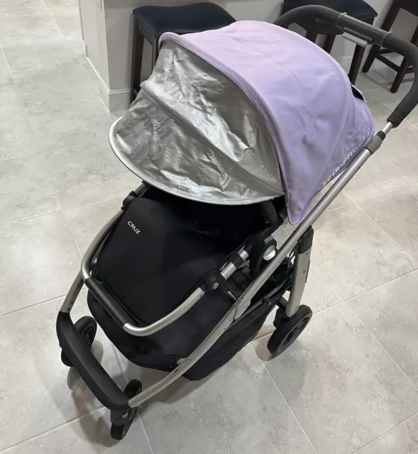 uppababy cruz v 2 stroller used 2