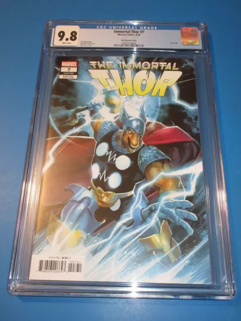 Immortal Thor #7 Reis Variant CGC 9.8 NM/M Gorgeous Gem Wow