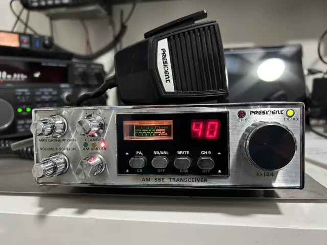 Cb Radio President Ax144 Am/Ssb 40Ch