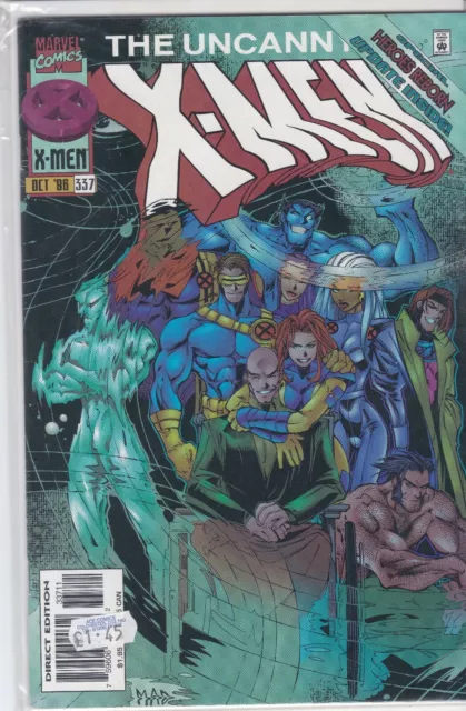 Marvel Comics Uncanny X-Men Vol. 1  #340 January 1997 Free P&P Same Day Dispatch