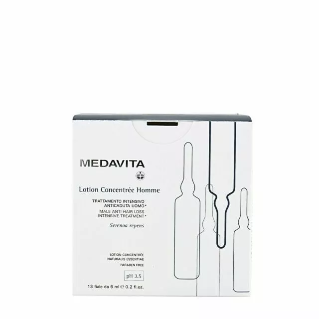 Medavita Lotion Concentree Homme Trattamento Anticaduta per Uomo - Fiale 13x6ml