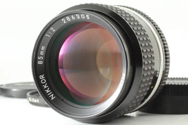 [Near MINT+++] Nikon Ai-s Nikkor 85mm f/2 MF portrait Lens From JAPAN