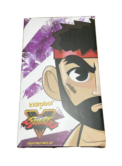 Kidrobot Street Fighter Ryu 7 Inch Vinyl Figure NEW Toys Designer Collectibles