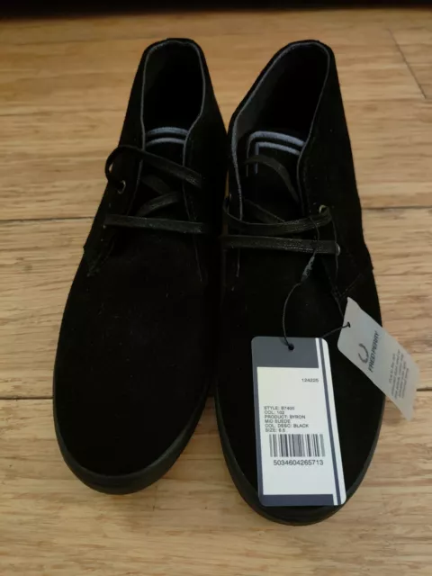 Fred perry byron clearance mid suede