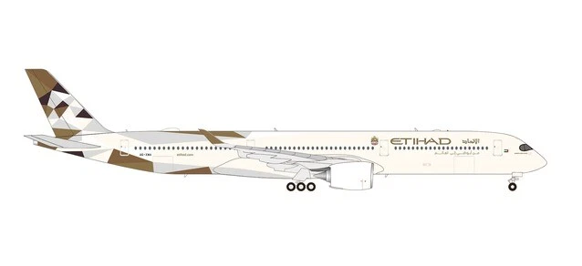 Airbus A350-1000 Etihad Airways Herpa 1:500 modèle d'avion en métal de collection