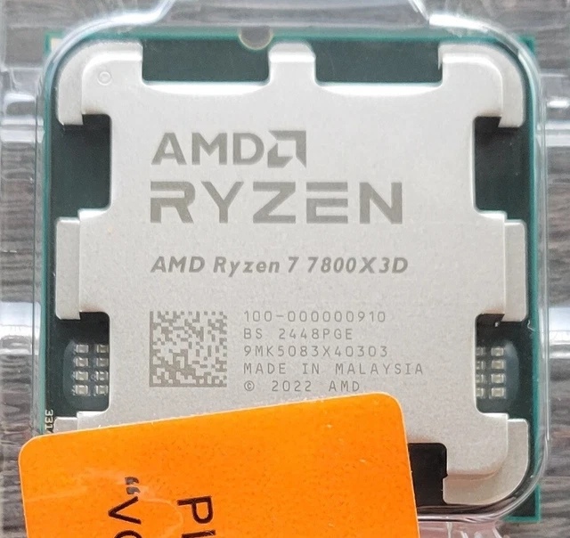 AMD RYZEN 7 7800X3D Processor 5.0 GHz 8 Cores AM5 - READY TO SHIP FROM ...