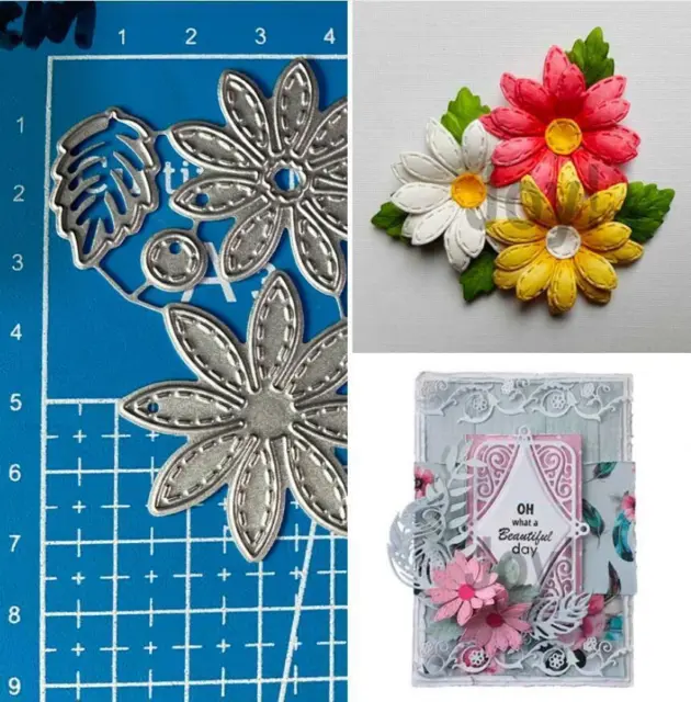 Flower Metal Cutting Dies Scrapbooking Photo Embossing Paper Card Stencil Mold