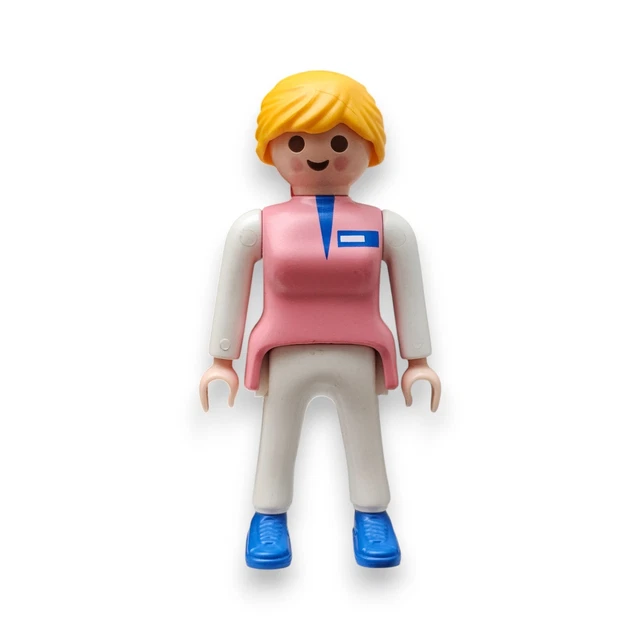 Jeu D'échecs Playmobil – Série Police / Infirmières – Pièces En Plastique – Occasion
