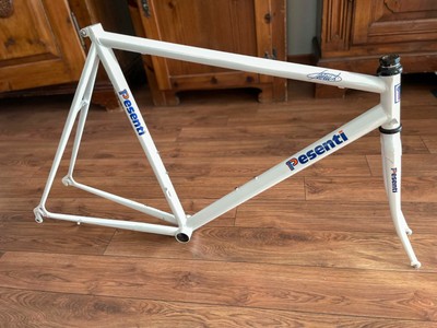 "Laserman Cinelli" 54x57 UCI Bandit Cinelli Telaio CRONO 28"/26" Acciaio PESENTI Mr 