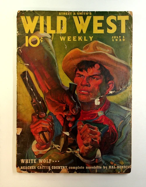 Wild West Weekly Pulp Jan 7 1939 Vol. 129 #3 FR