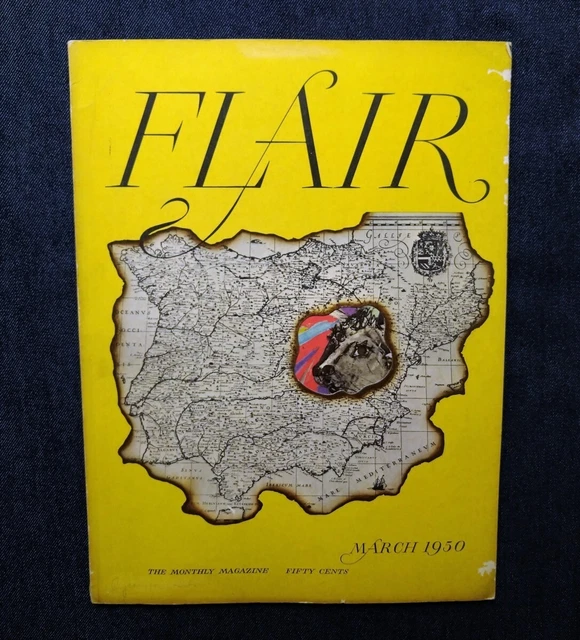 1950 Flair First Publication No. Rene Gruot/Sole Steinberg Booklet/Salvador Dali