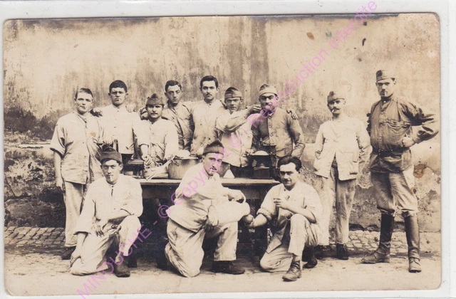 RPPC MILITARY PHOTO CARD War Remembrance 1914