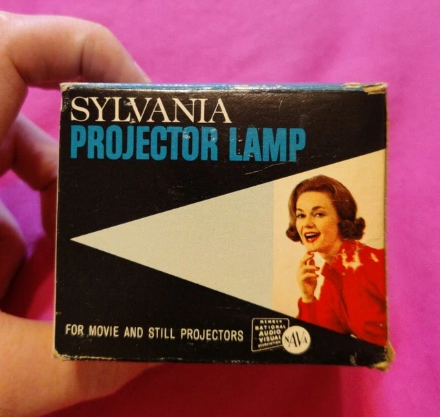 Vintage Sylvania Projector Lamp Tungsten Halogen Quartz Tru-Beam ELZ 150 Watts