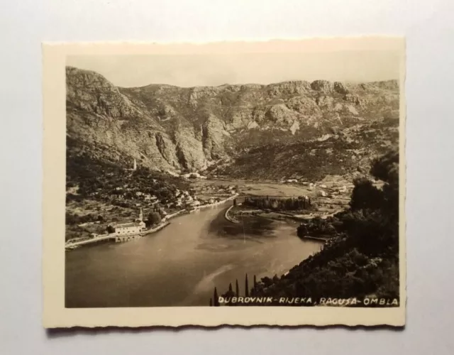 Dubrovnik - Rijeka - Ragusa - Ombla - Kroatien / Foto ca. 1920/30er Jahre