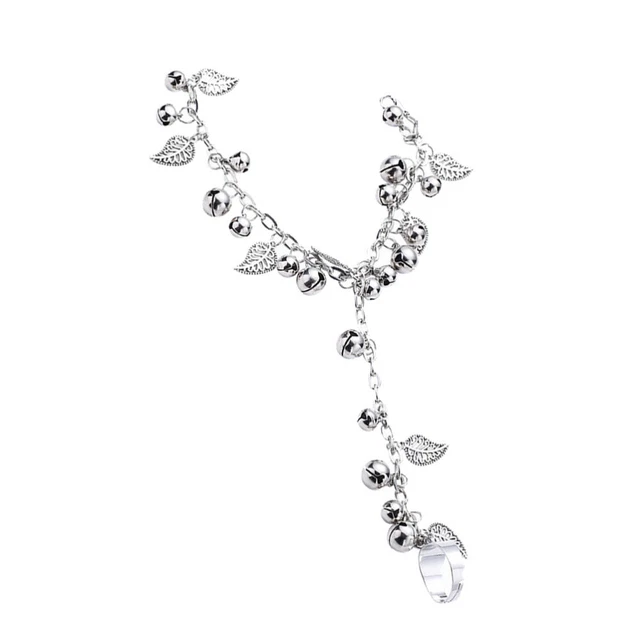 Legierung Armbandring Damen Handgelenk-Finger-Armband Handkette