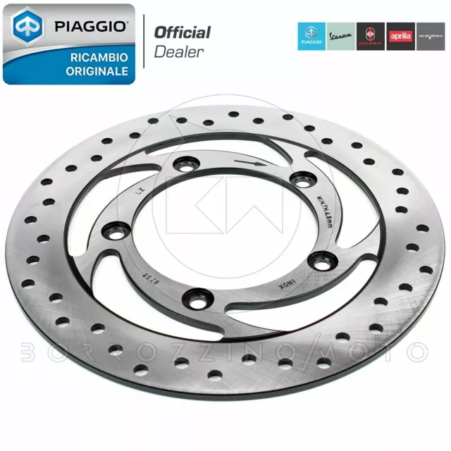 Disco Freno Posteriore 58547R5 Originale Piaggio Beverly 125 Anno 2011 2012