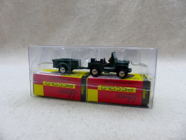 RARE JEEP WILLYS + Remorque Pompiers 1/43 Solido 3304 Boite d'Origine EUR 19,90 - PicClick FR