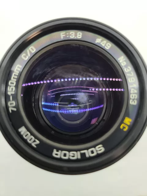 Soligor Zoom 70-150mm C/D f/3.8 Camera Lens no. 3791463