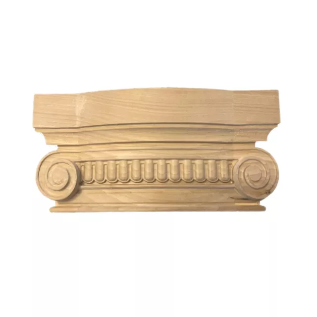 Solid Hardwood Greek/Roman Ionic Capitell