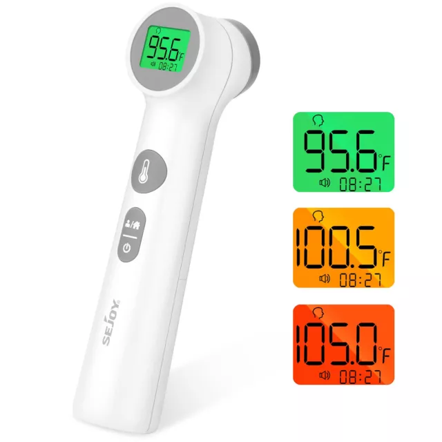 Digital LCD Infared Thermometer Gun Non Contact Forehead Baby Body Temperature