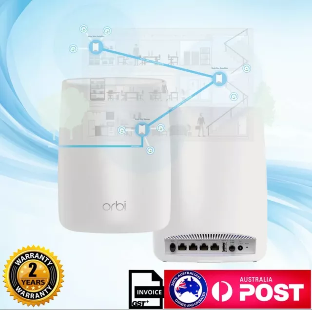 Netgear Orbi RBK50 RBS50 RBS40 RBR50 Whole Home Mesh System Router Satellite