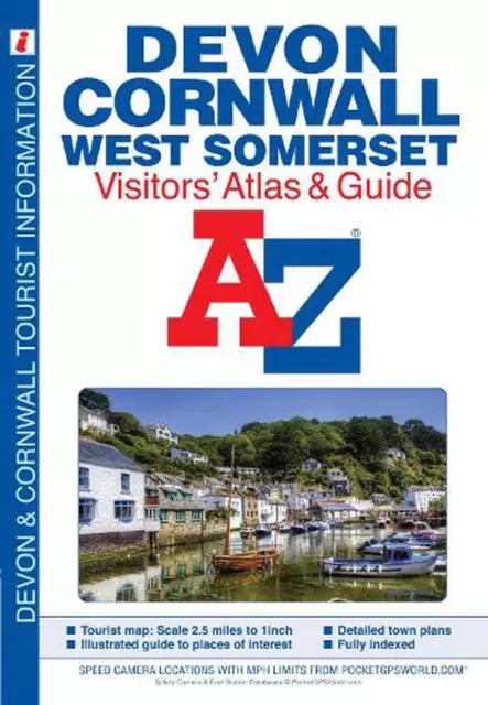 Devon, Cornwall and West Somerset Visitors' Atlas by Geographers' A-Z Map Compan
