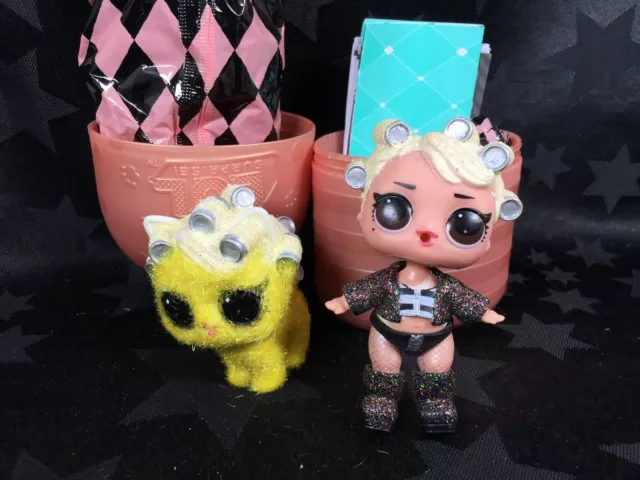 Lol Surprise Dolls - Goo Goo Queen And Fuzzy Pet Gold Ball Goo Goo Mew-Mew