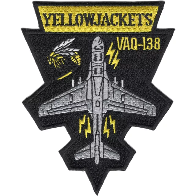 VAQ-138 Electronic Attack Squadron Patch EA-6B Yellowjackets