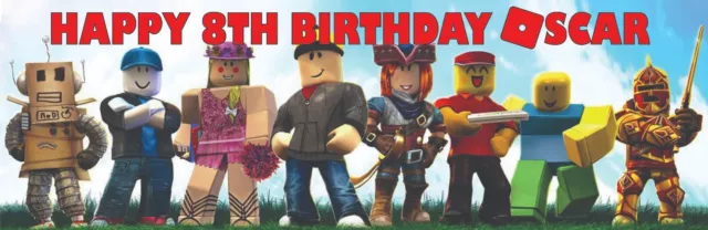 2No. Roblox Personal Birthday Banners