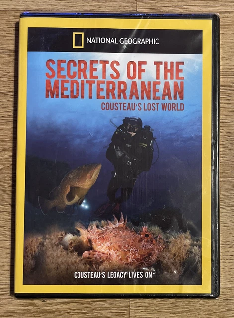 NAT GEO SECRETS Of The Mediterranean-Cousteau's Lost World-*NEW SEALED ...