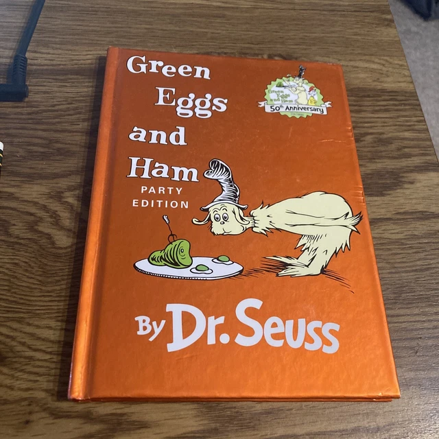 DR. SEUSS GREEN Eggs And Ham 50th Anniversary Party Edition £7.23