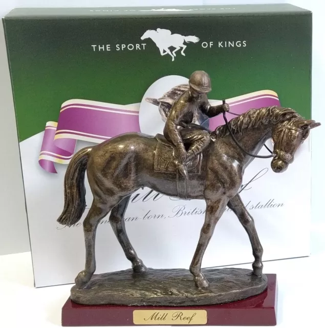 The Sport of Kings Mill Reef Running Horse Figure Atlas