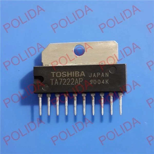 TA7222AP Amplificatore Audio Di Potenza 5.8W, Componente Elettronico, Ricambio Originale - 3