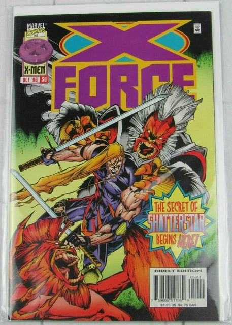 X-Force #59 Oct. 1996 Marvel Comics