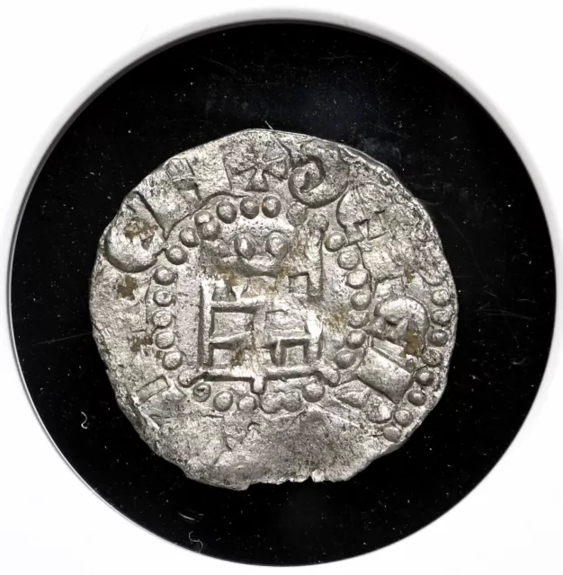 CRUSADERS, Jerusalem. Baldwin III. 1143-1163, Silver Denier, NGC AU Details