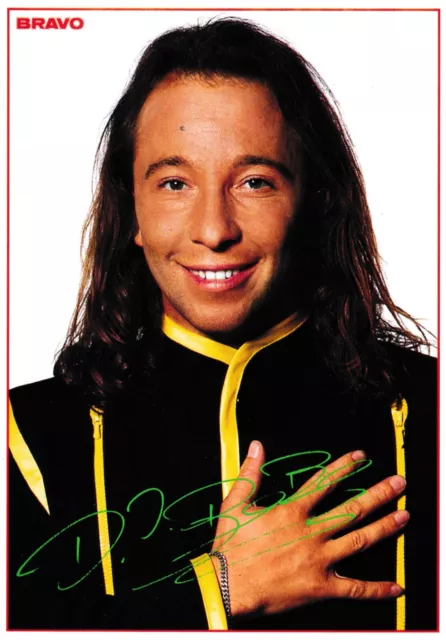 D.J. Bobo (Bravo Autogrammkarte*)