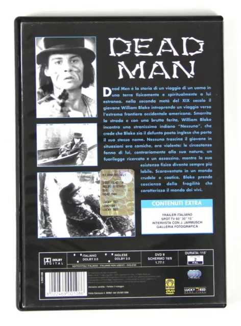 Dead Man - Jim Jarmusch - Johnny Depp - DVD Video - Lucky Red - Edizione 2003 3