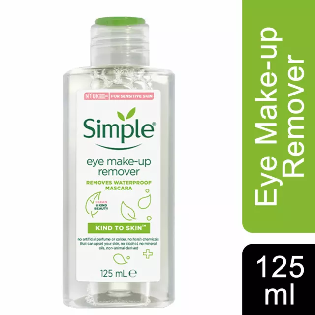 Simple Kind to Eye, Augen-Make-up-Entferner, 6 Packungen mit 125 ml 3